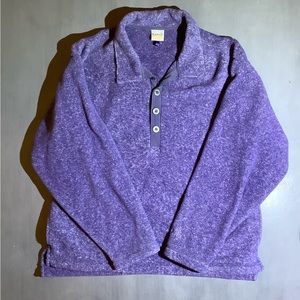 Eastern Mountain Sports Fleece Pullover | Large | 100% Polyester | Made In USA